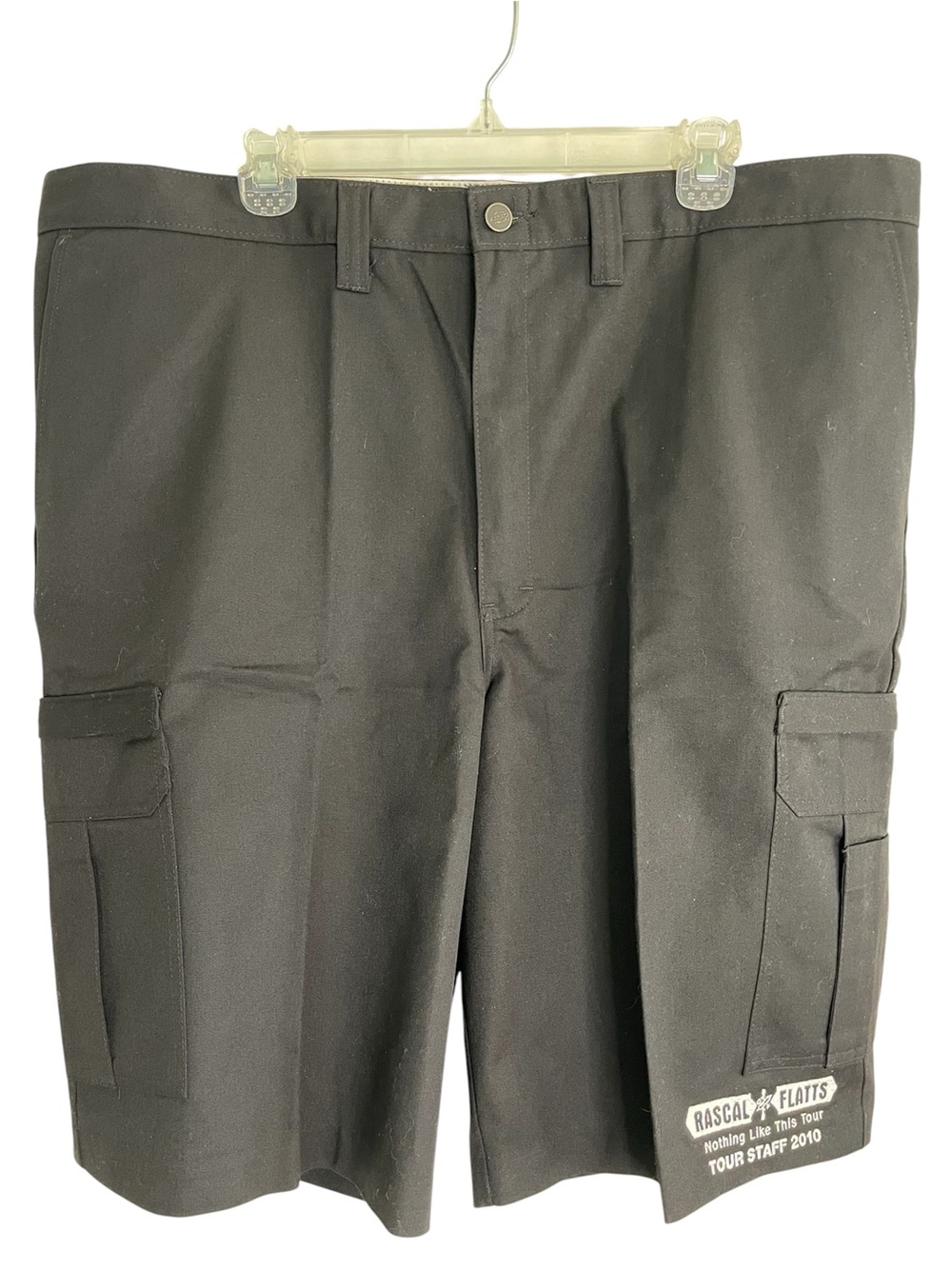 Dickies Black Workwear Shorts Rascal Flats Tour 2010 Size 42 new personalized